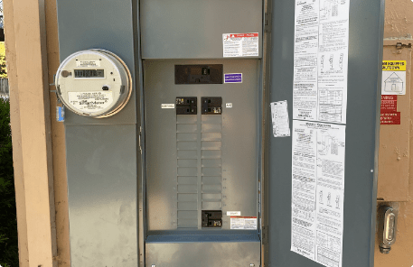 Electrical Service, electrical main panel