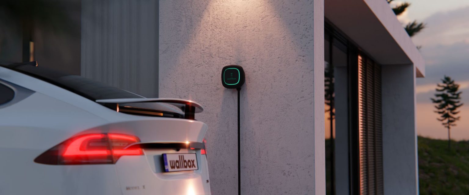 Wallbox Pulsar Plus home EV charging equipment.