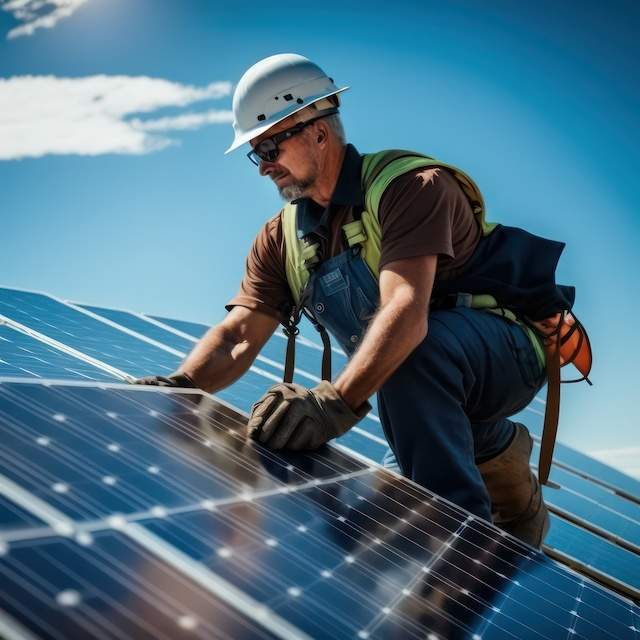 Solar panel repair, solar service