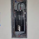 Interior electrical panel upgrade in Rio Del Mar, Aptos, CA.